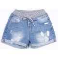 2018 Mulheres Primavera Casual Slim Fit Mini Algodão Denim Shorts